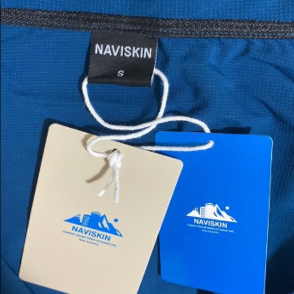 NAVISKIN Women's Packable Water Repellent Hooded Lightweight Windbreaker Jacket - Picture 7 of 9